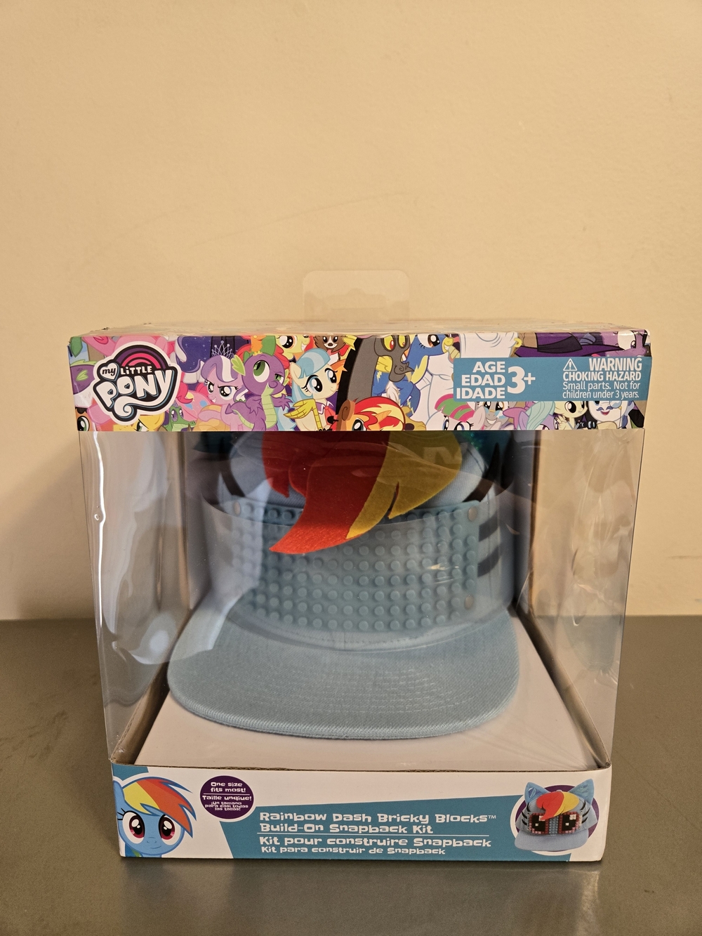 My Little Pony Rainbow Dash Bricky Blocks Build-On Snapback Kit